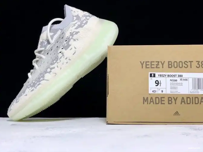 FV3260 Yeezy 380 Boost Adidas Alien 0608